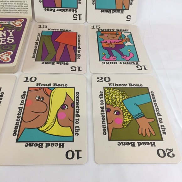 Funny Bones by Parker Brothers 1968 Card Game COMPLETE Made In Canada - Picture 11 of 11